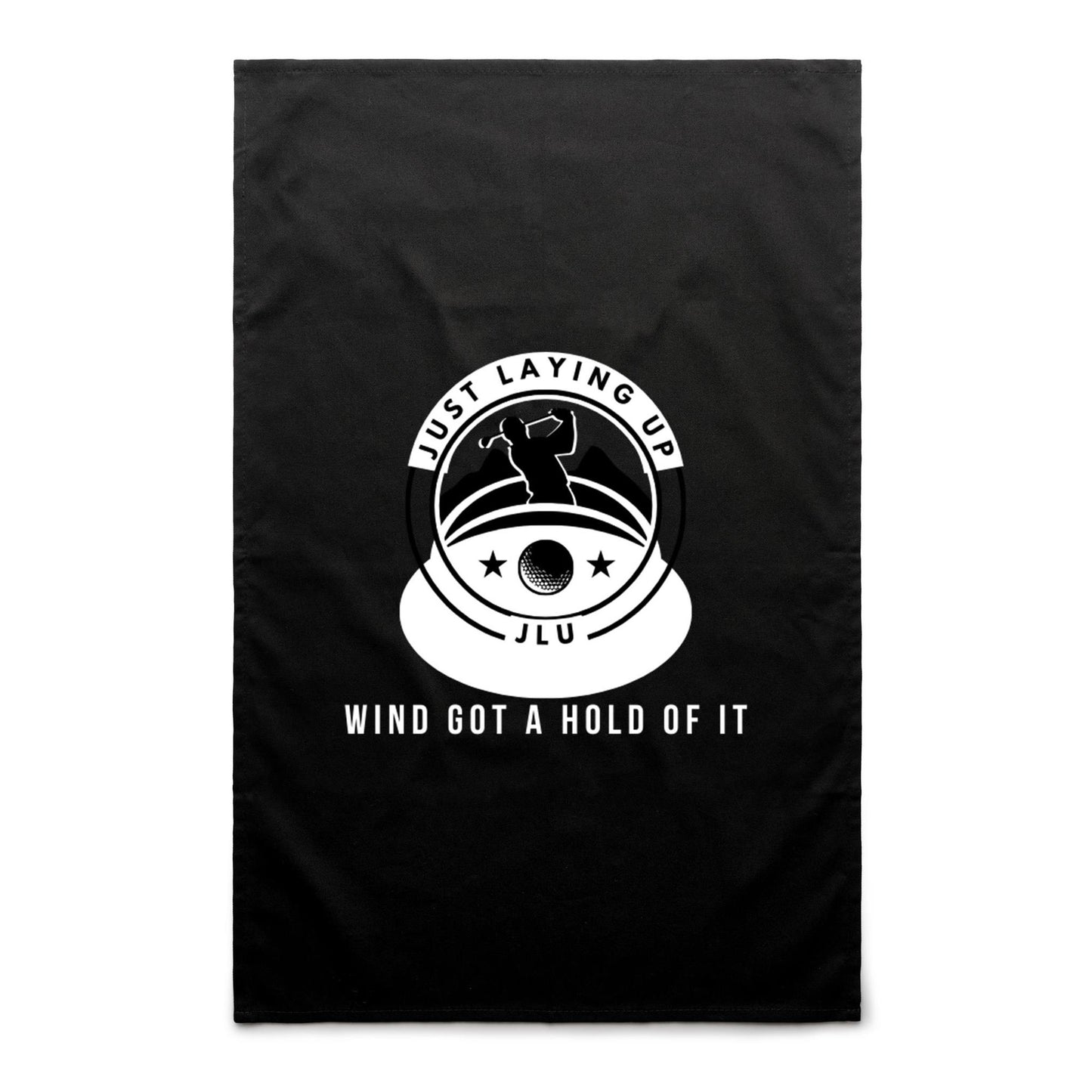 Wind Got a Hold of It = AS Colour Tea Towel