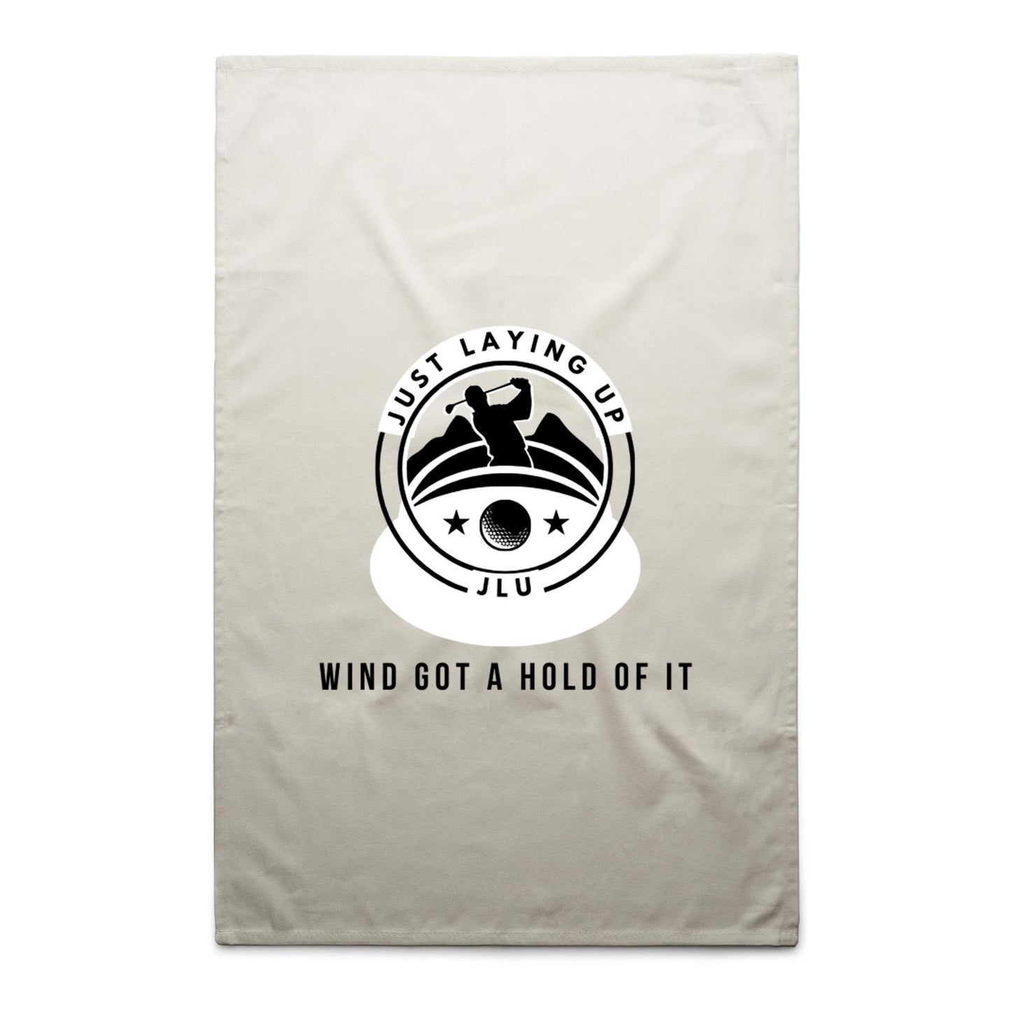 Wind Got a Hold of It = AS Colour Tea Towel