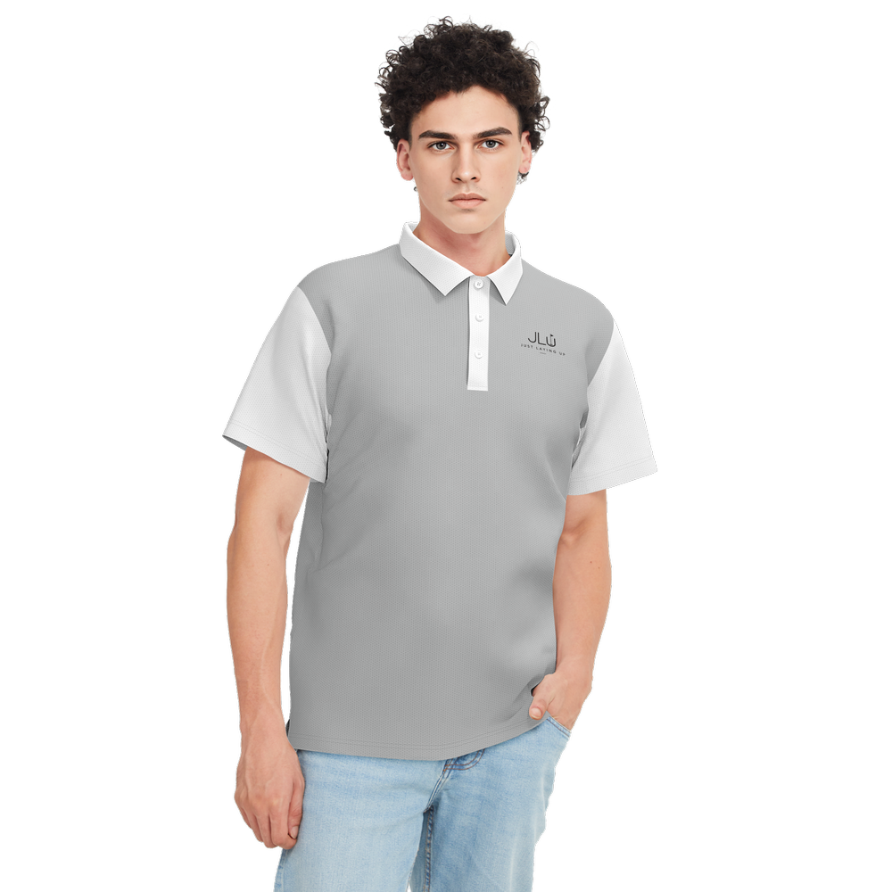 Men's Performance Mesh Sports Polo Shirt-Lightweight 155g