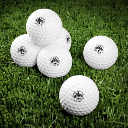 Just Laying Up Golf Balls - 6 Pack for Enthusiasts