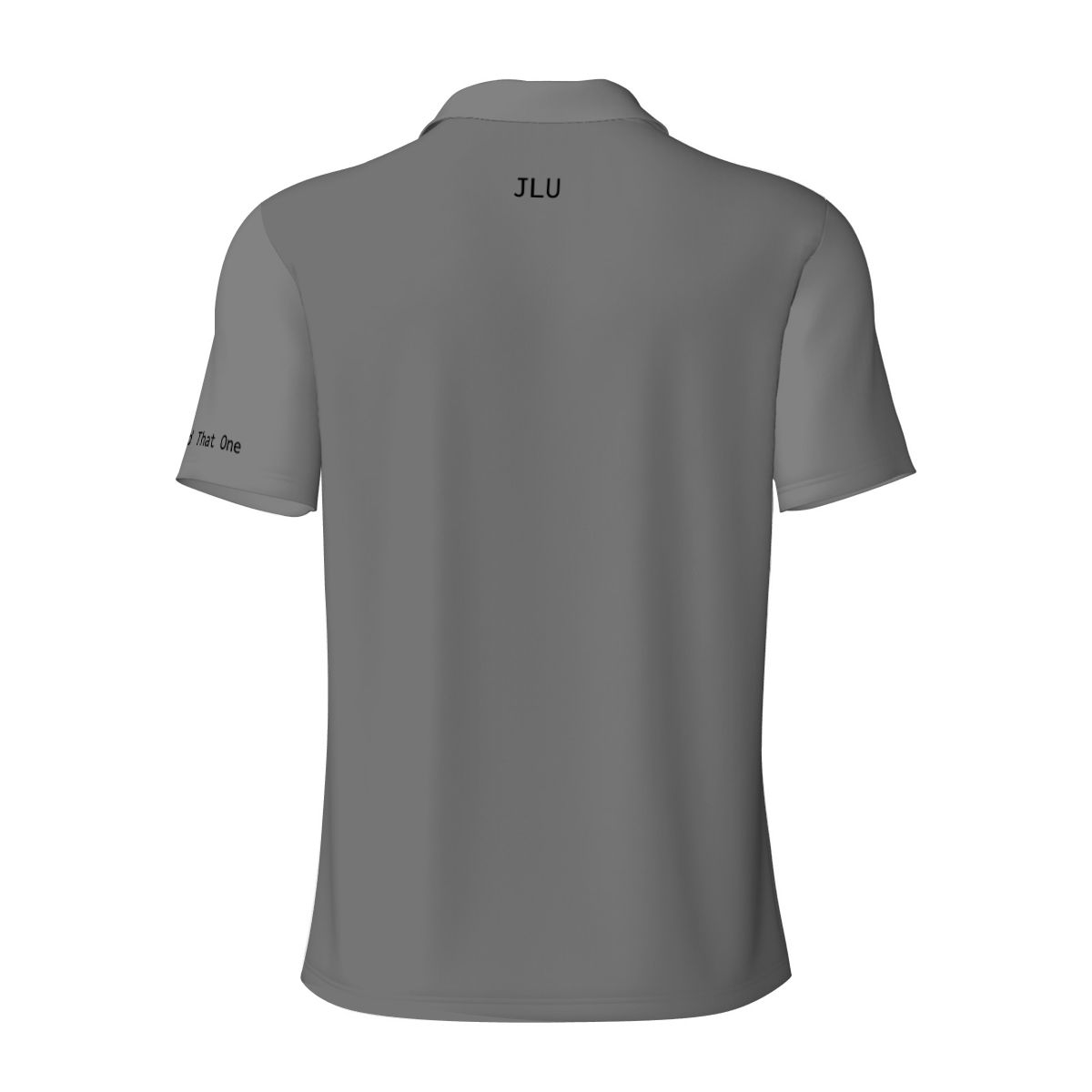 Storm Grey - Men's Short Sleeve Casual Polo Shirt