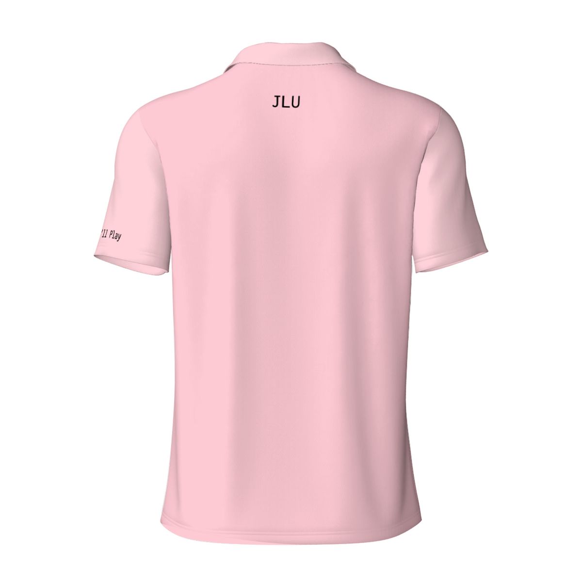 Dusty Rose - Men's Short Sleeve Casual Polo Shirt