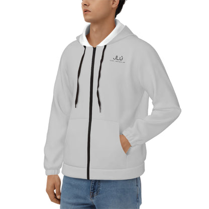 JLU Links Grey ZipUp Hoodie