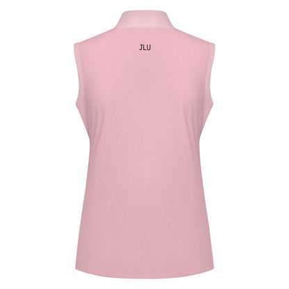 Pink Sunset - Women's Sleeveless Golf Shirt JLU