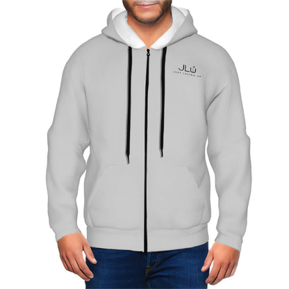 JLU Links Grey ZipUp Hoodie