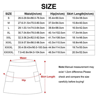 Women's Skirt with Pockets NEW JLU