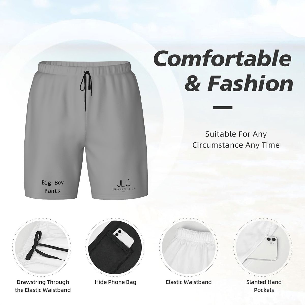 Men's Big Boy Pants - JLU