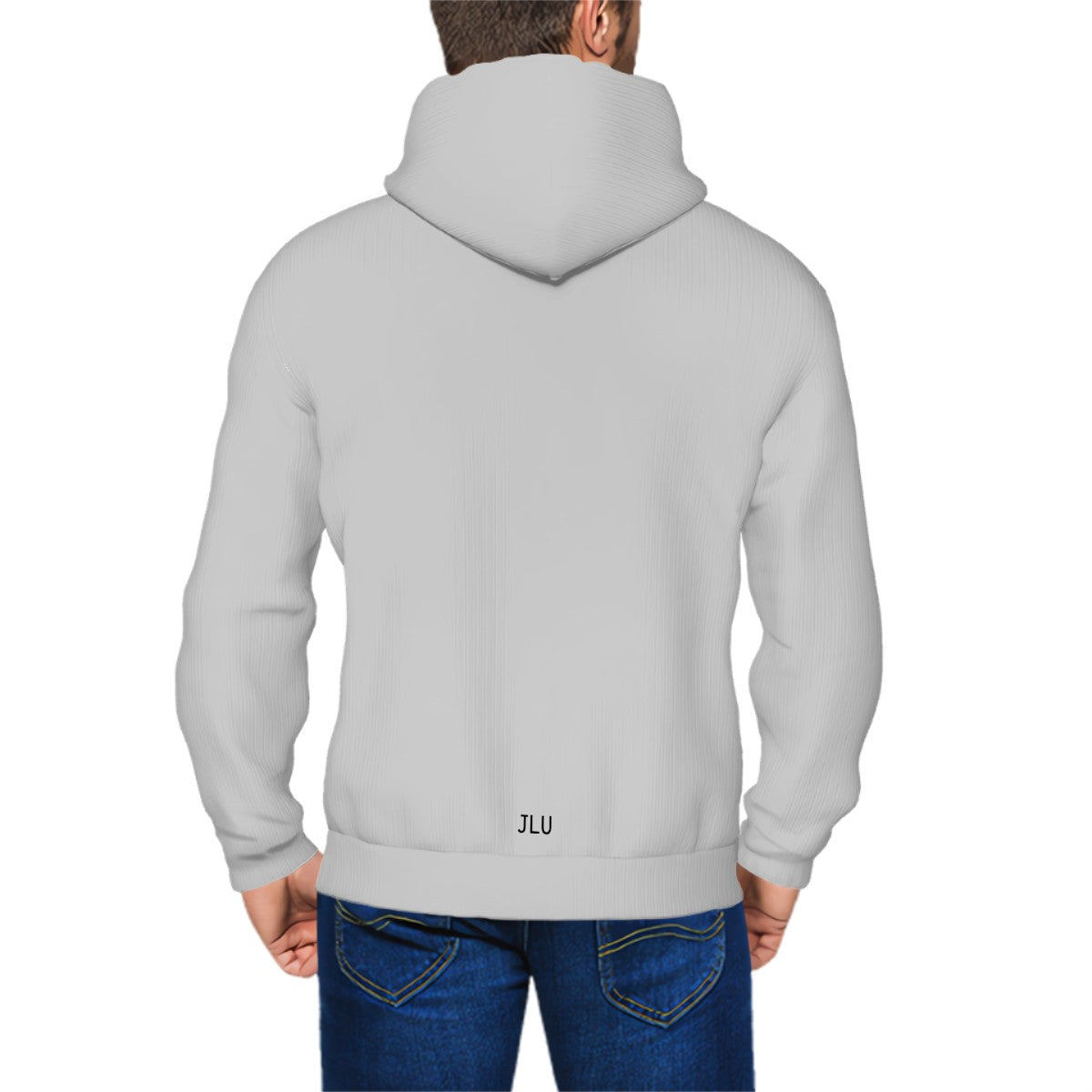 JLU Links Grey ZipUp Hoodie