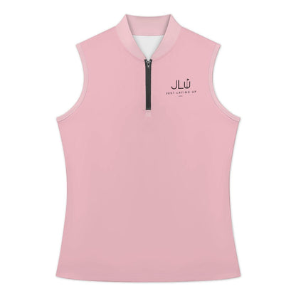 Pink Sunset - Women's Sleeveless Golf Shirt JLU