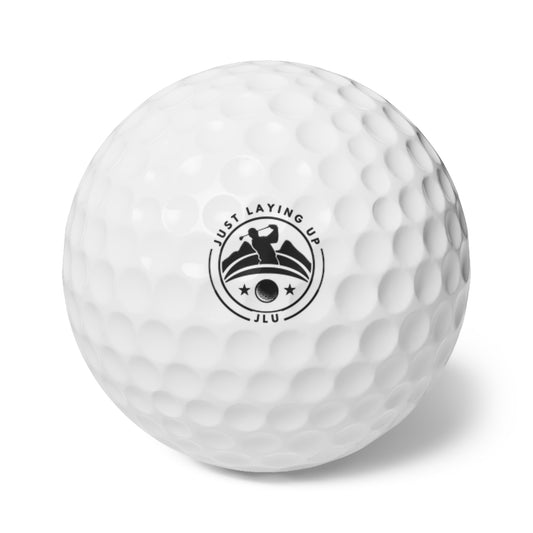 Just Laying Up Golf Balls - 6 Pack for Enthusiasts