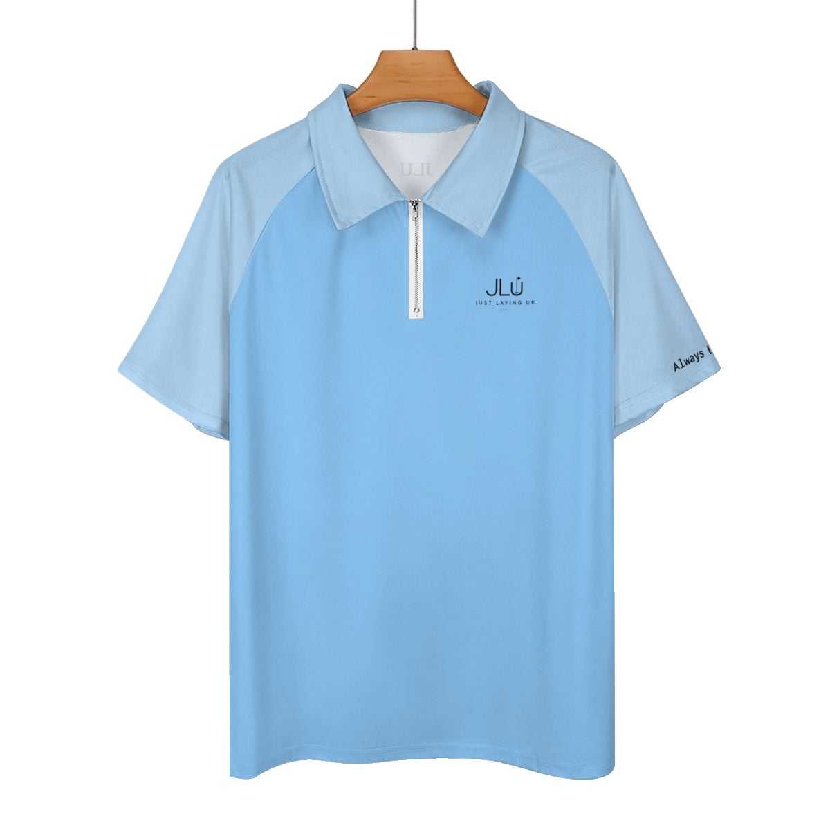 Zip Polo Shirts for Men Relaxed Fit - Always Little t