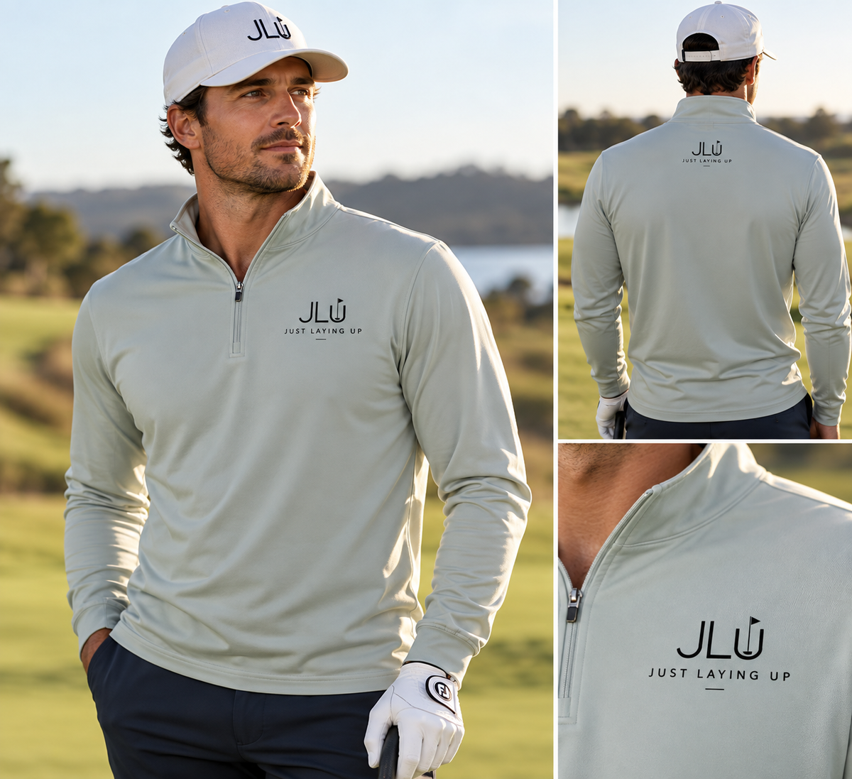 JLU Mens 1/4 Zip Pullover