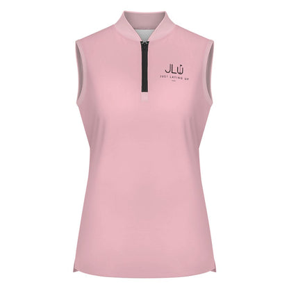 Pink Sunset - Women's Sleeveless Golf Shirt JLU