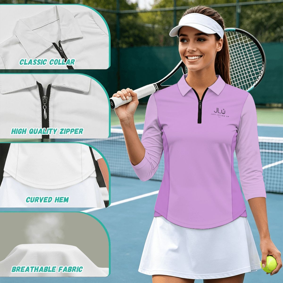 Fairway Bloom Golf Polo JLU