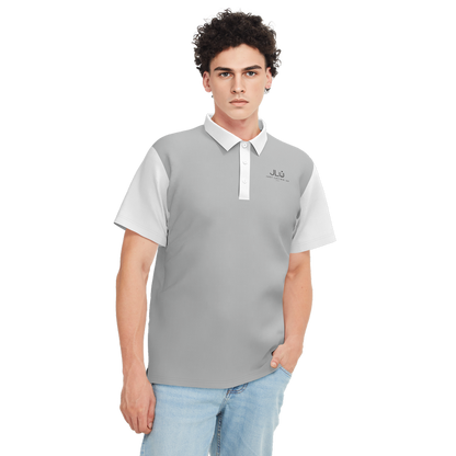 Men's Performance Mesh Sports Polo Shirt-Lightweight 155g