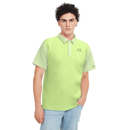 Men's Performance Mesh Sports Polo Shirt-Lightweight 155g