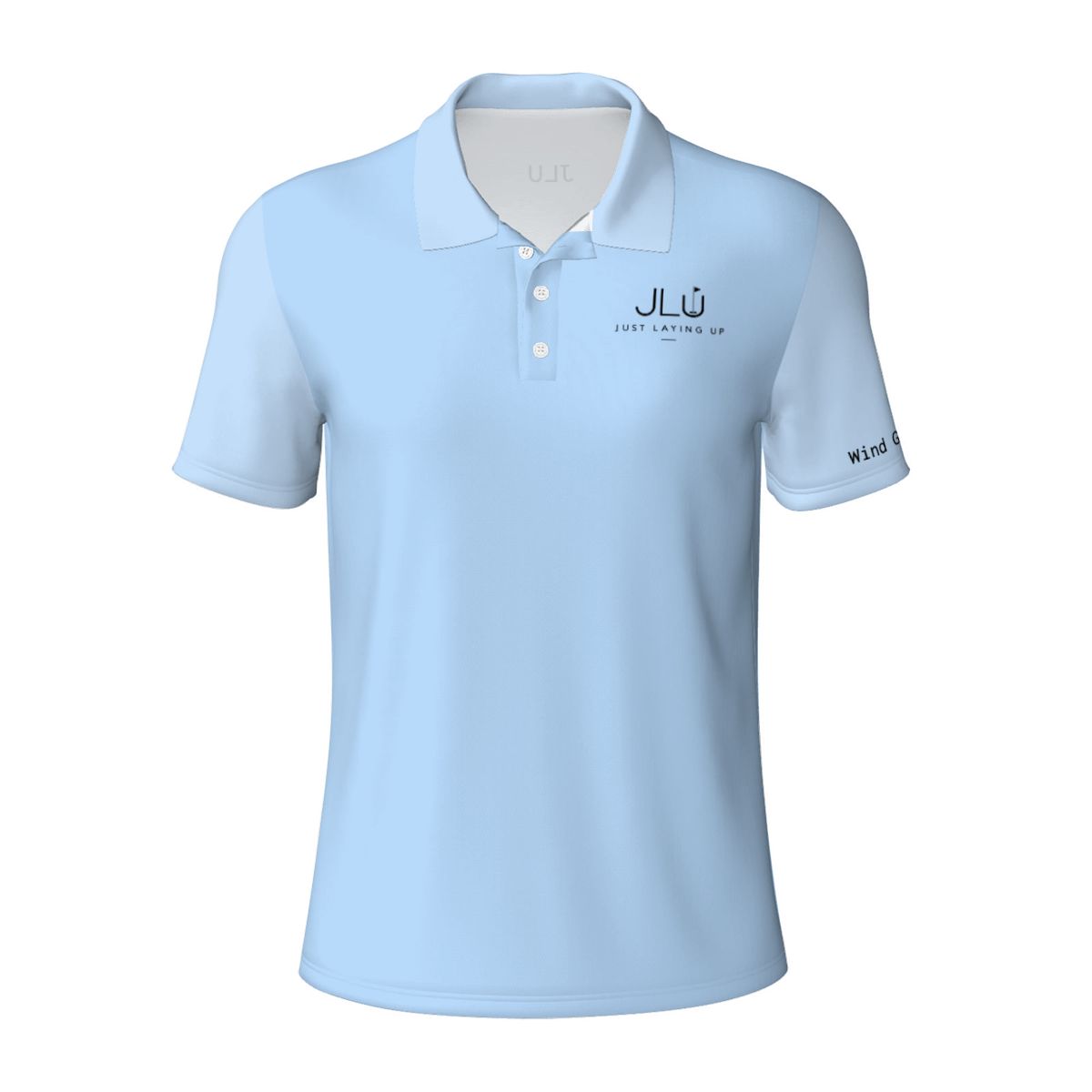 Fairway Mist - Men's Short Sleeve Casual Polo Shirt
