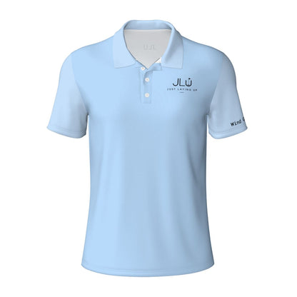 Fairway Mist - Men's Short Sleeve Casual Polo Shirt