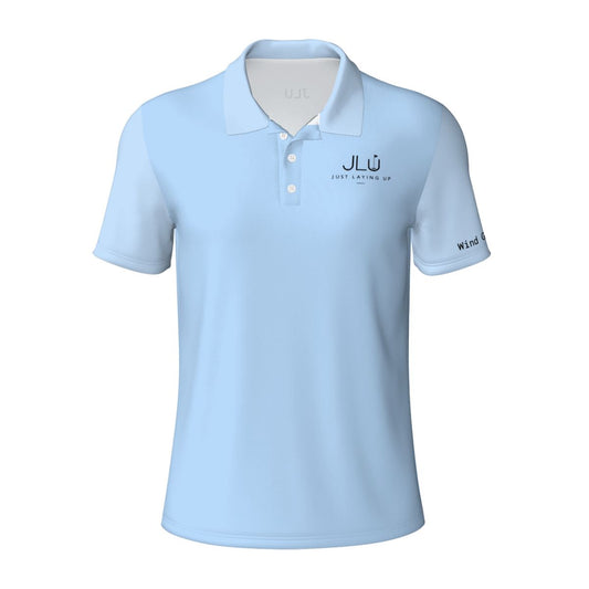Fairway Mist - Men's Short Sleeve Casual Polo Shirt