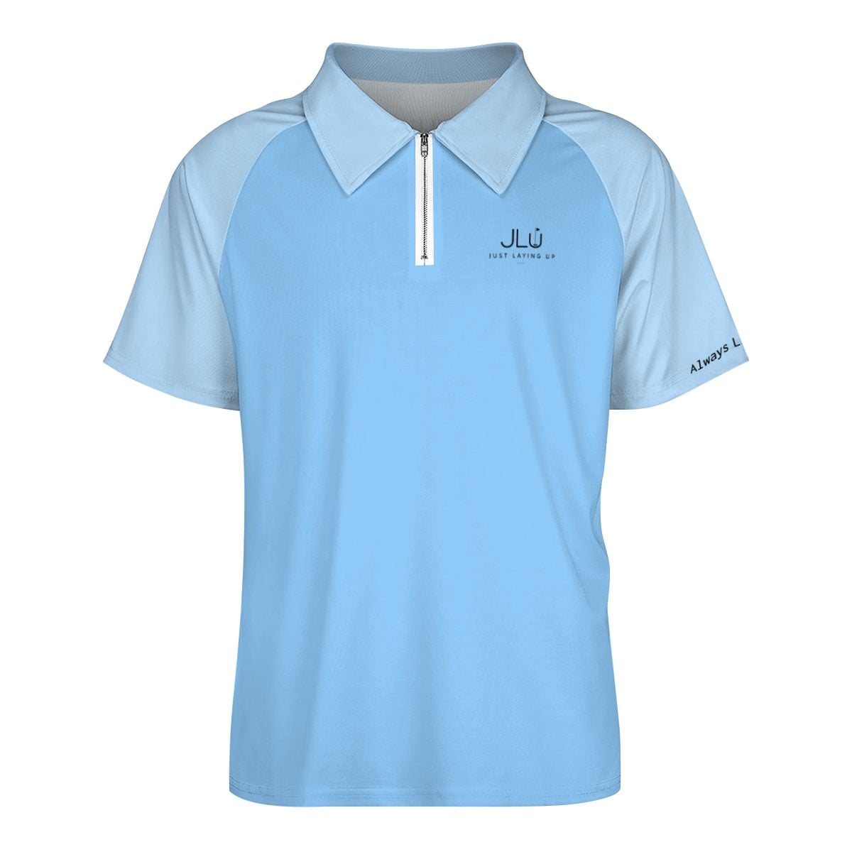 Zip Polo Shirts for Men Relaxed Fit - Always Little t
