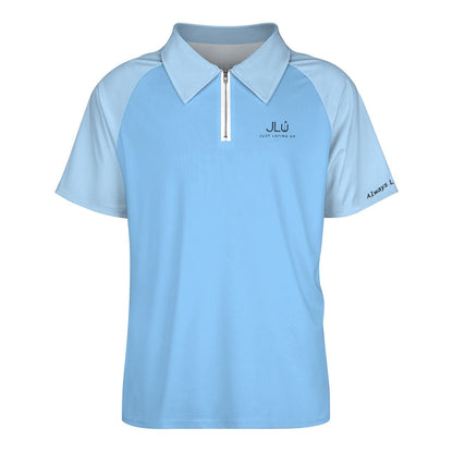 Zip Polo Shirts for Men Relaxed Fit - Always Little t